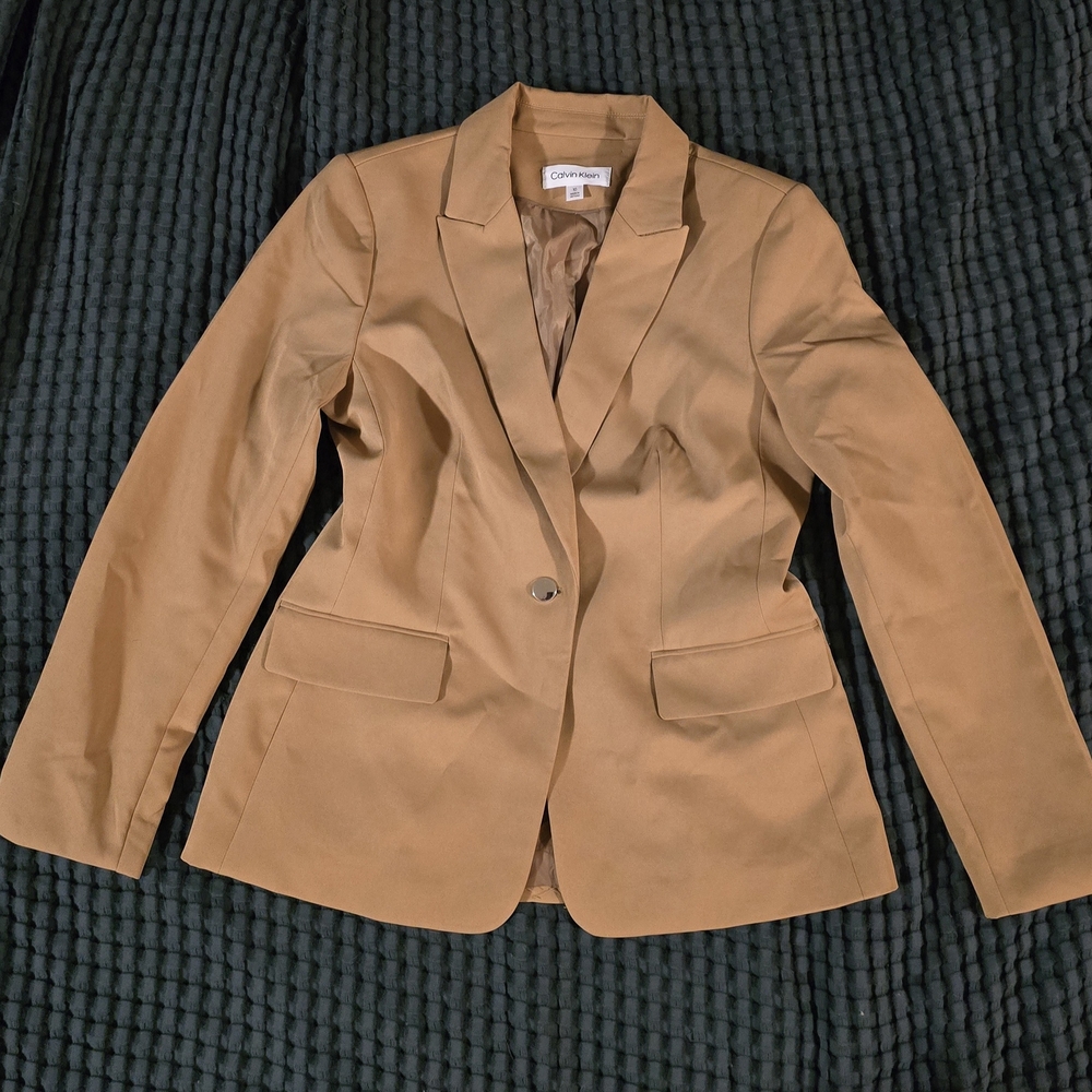 Calvin Klein Tan Blazer